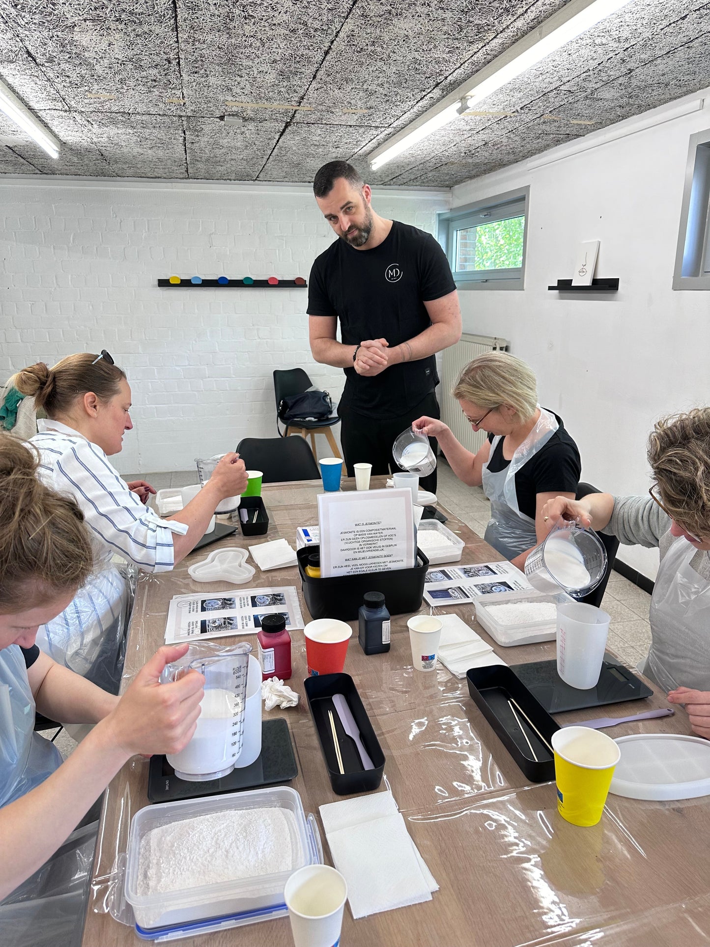 Workshop Jesmonite 27 december (10:00 - 12:30)