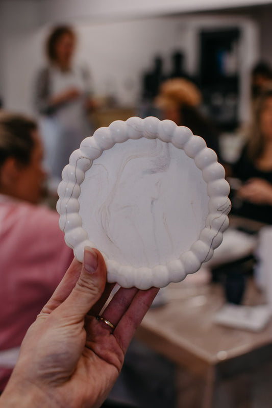 Workshop Jesmonite 24 oktober (14:00 - 16:30)